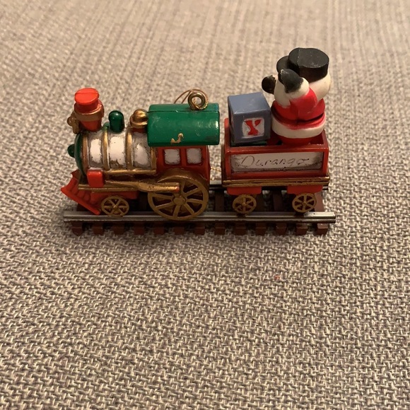 Train Ornament with Santa Claus Christmas Ornament - Picture 3 of 10